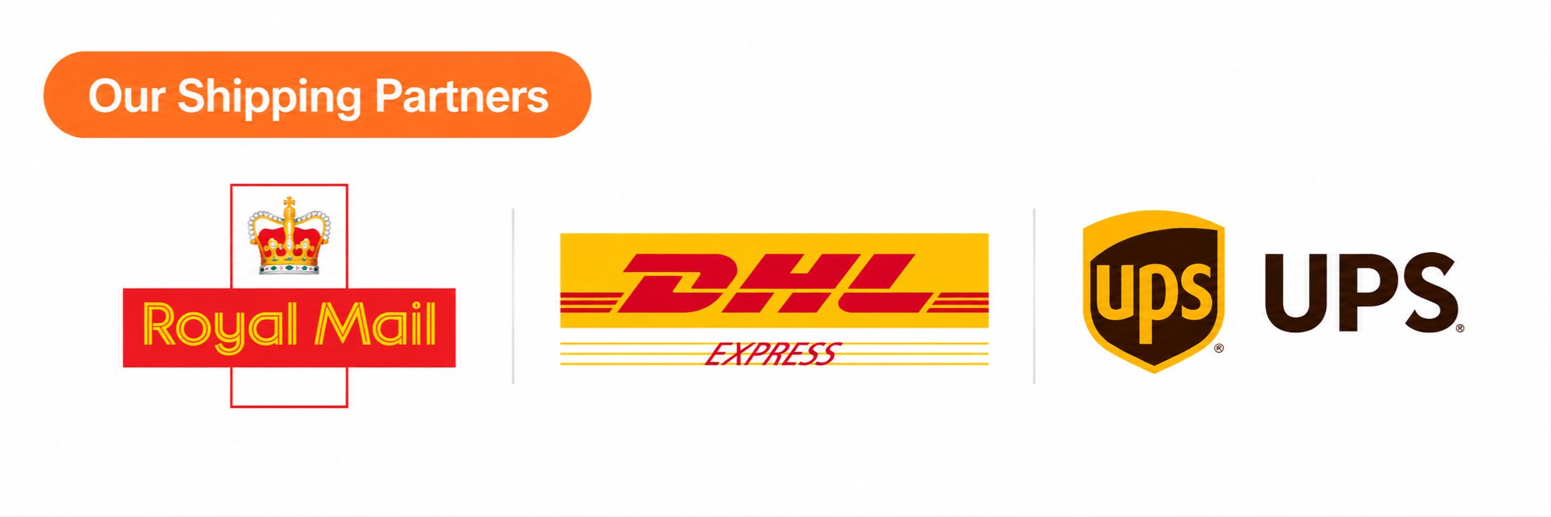 Our Shipping Partners - Border Collie Merch