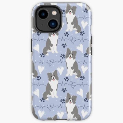Border Collie Graphic Design Phone Case