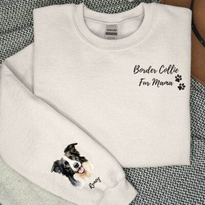 Border Collie Crewneck Custom Sweatshirt