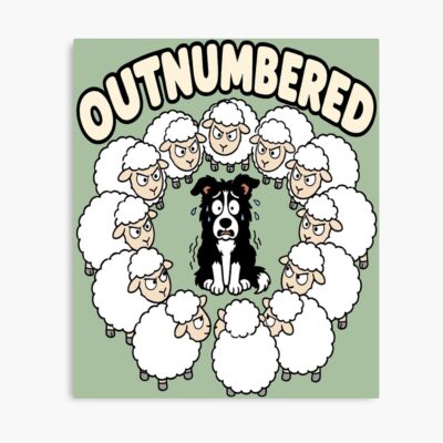 Border Collie Timeless Design Poster