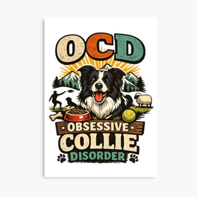 Border Collie Legacy Artwork Poster