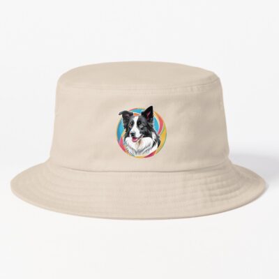 Border Collie Modern Series Bucket Hat