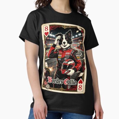 Border Collie Classic Illustration T-shirt