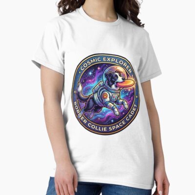 Border Collie Classic Artwork T-shirt