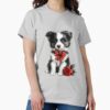 ssrcoclassic teewomens 02heather greyfrontproduct squarex1000 7 - Border Collie Merch