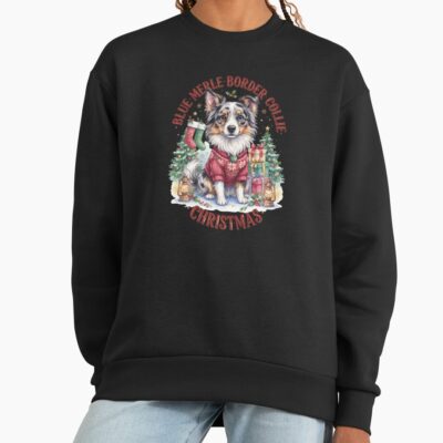 Border Collie Vintage Illustration Sweatshirt