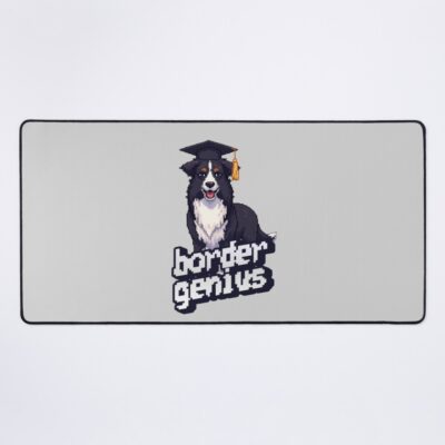 Border Collie Graphic Artwork Mouse Pad