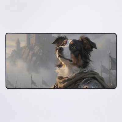 Border Collie Classic Style Mouse Pad